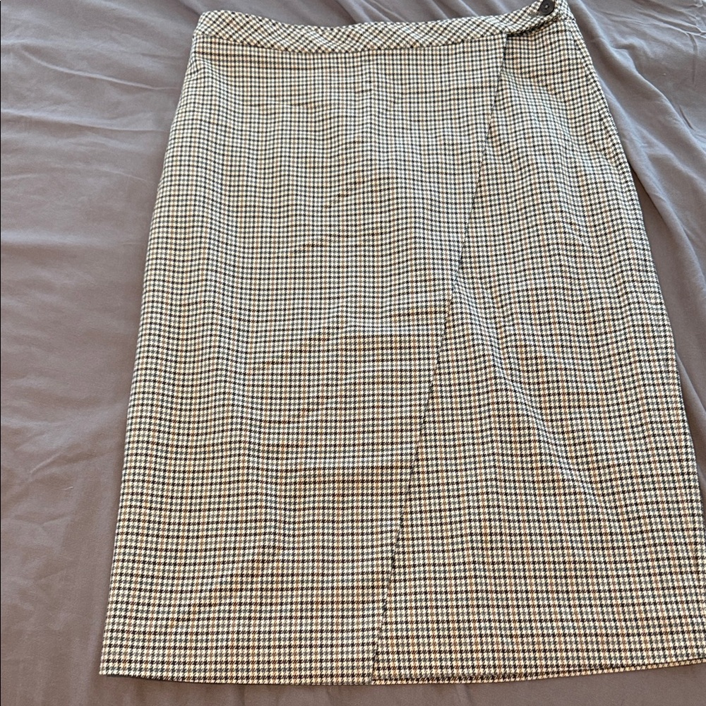 RW&CO. Classic NWT Houndstooth Midi Pencil Skirt